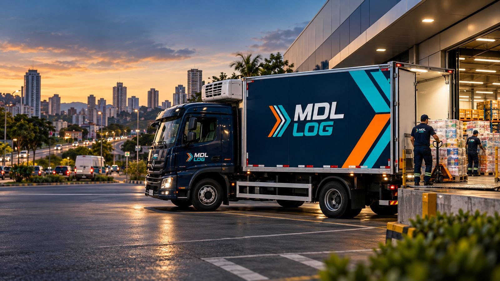 Frota MDL LOG em distribuição urbana e regional de cargas refrigeradas